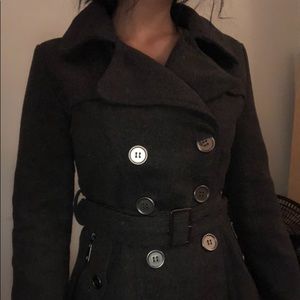 Dark Grey Peacoat